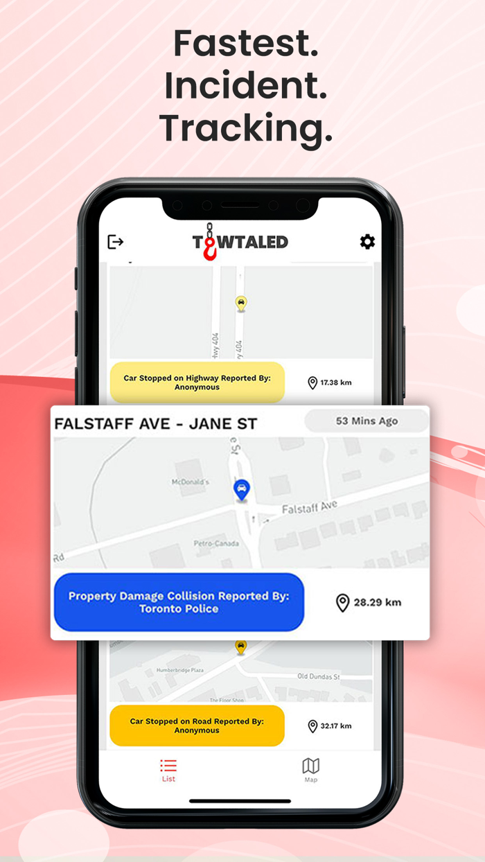 Towtaled - Incident Tracking