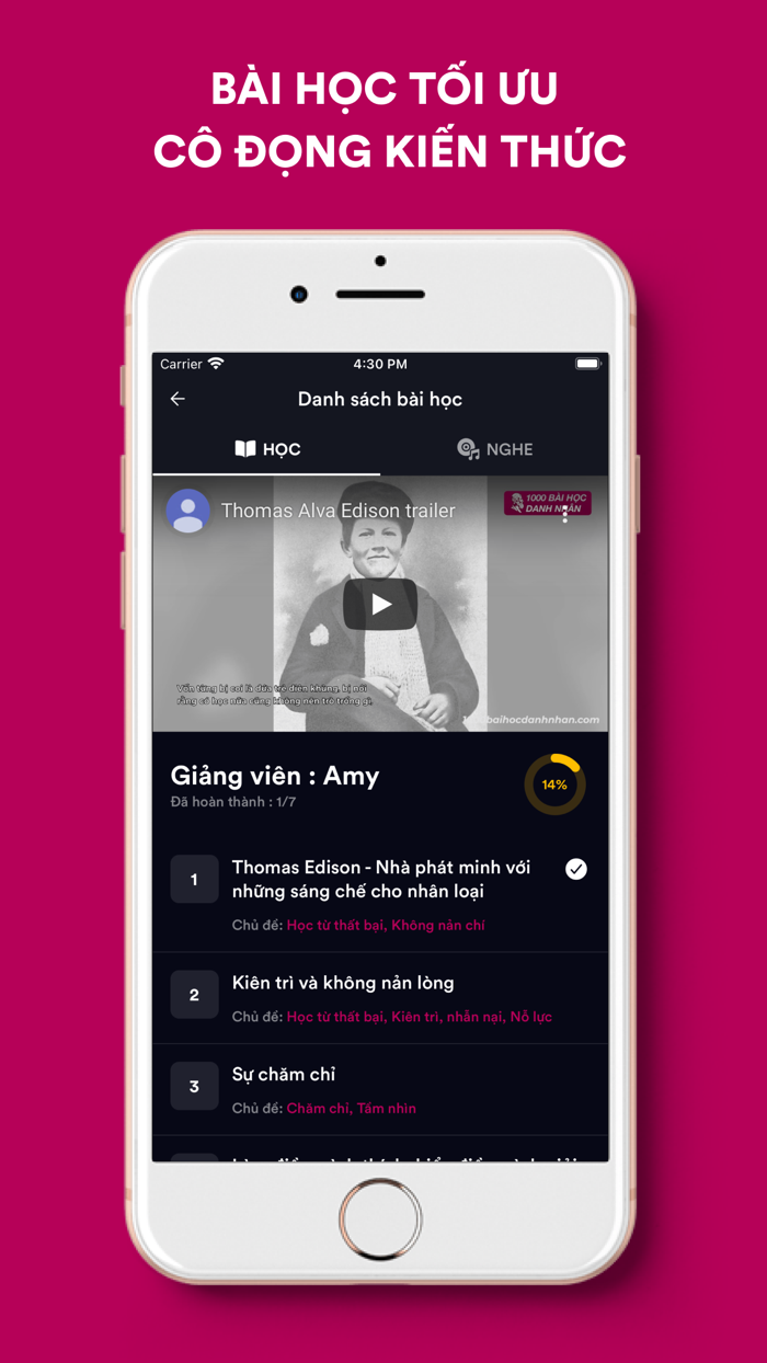 1000 Bài Học Danh Nhân