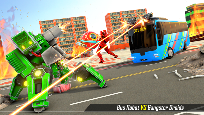 Final Fireball Bus Robot