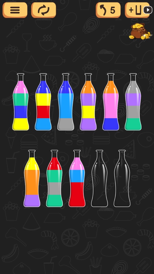 #3. Happy Water Sort (iOS) Podle: shun luo