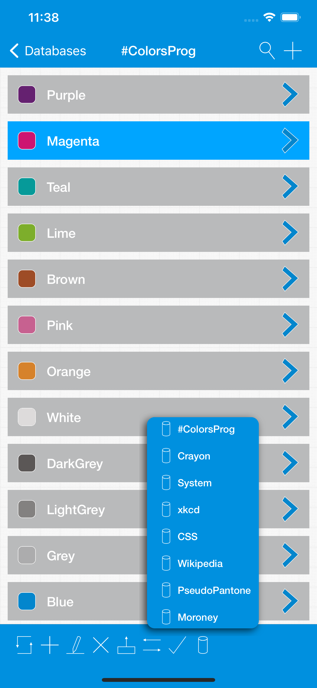 ColorsProg - Colors Manager