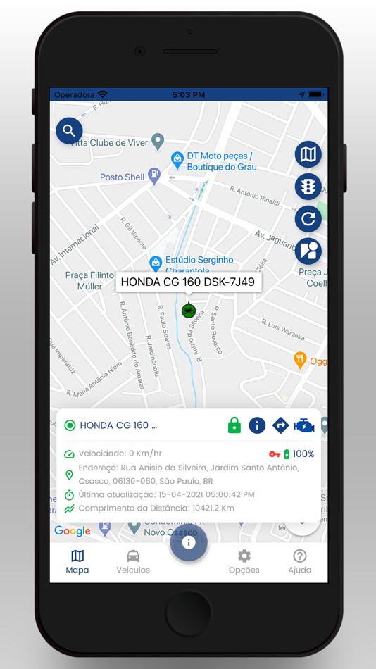 #3. Local Tracker (iOS) 由: Eliseu Pompeo