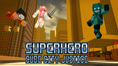 Superhero: Cube City Justice Screenshot