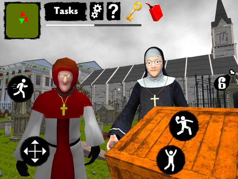 Nun and Monk Neighbor Escape screenshot 8