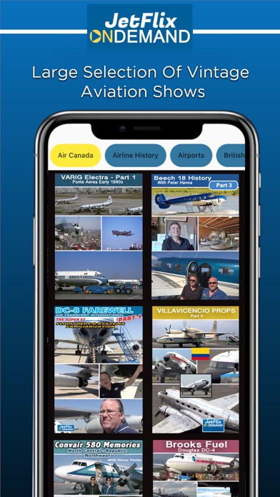 JetFlix TV – Aviation Video Screenshot