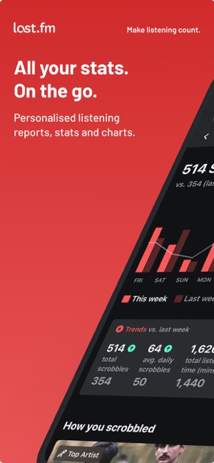 Last.fm on the App Store