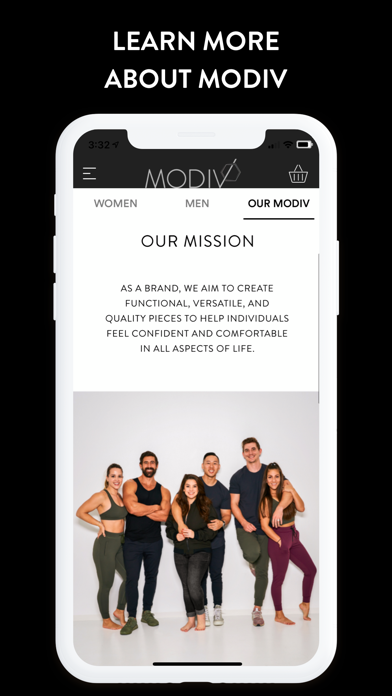 Modiv Brand Screenshot