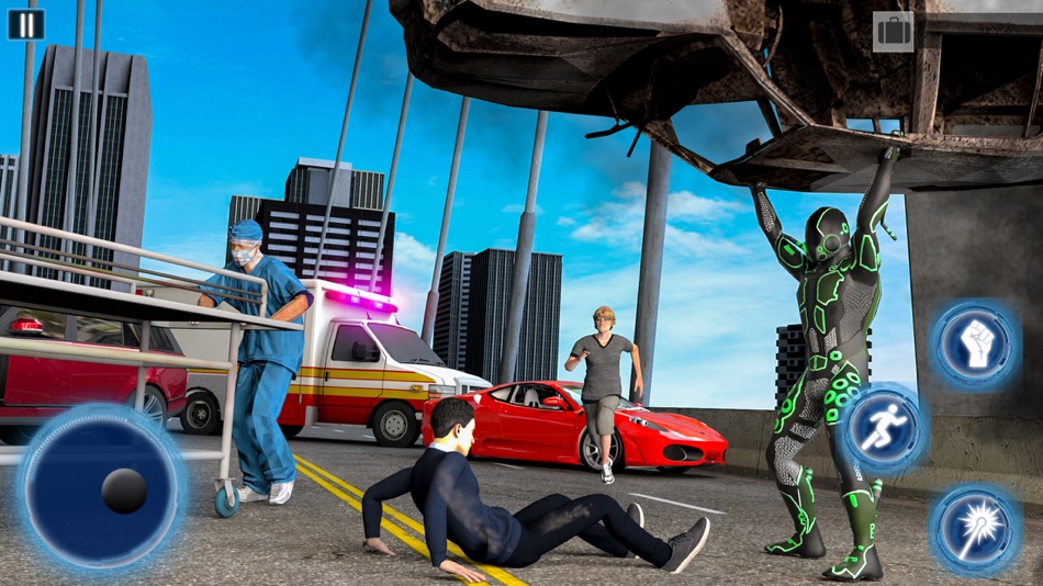 #4. Amazing Superhero Action Game (iOS) 由: Meta Dort