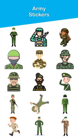Game screenshot Army Soldiers Emojis mod apk