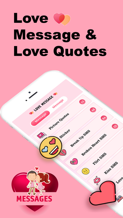 Love Messages and Quotes Screenshot