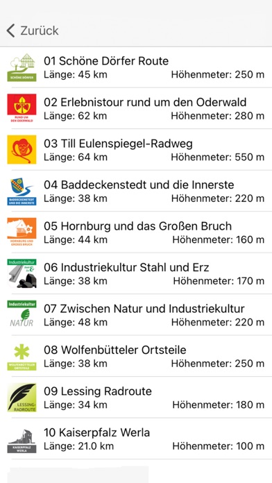 Screenshot #3 pour Radtouren Nördl. Harzvorland