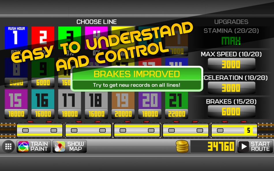 #8. Subway Train Simulator 2D (macOS) 由: Daniel Viktorin