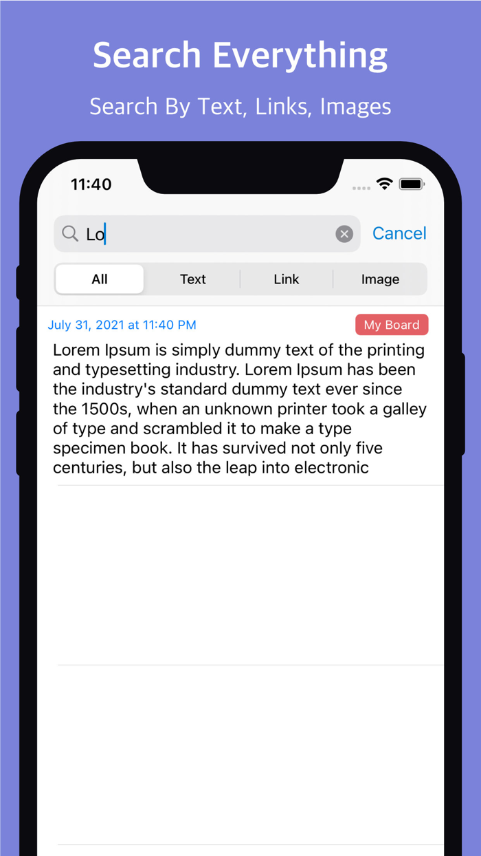 Pasted - Clipboard History