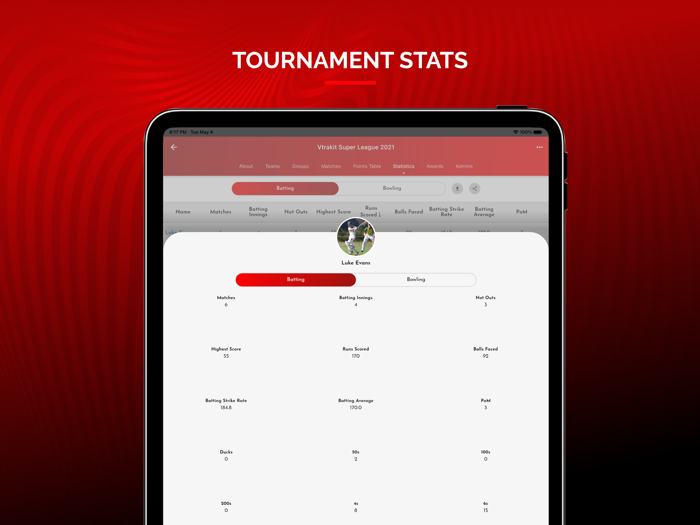 Cricket Scoring App by Vtrakit