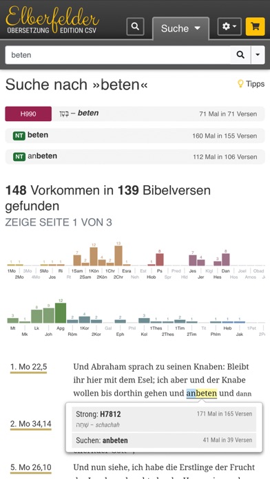 Bibel Elberfelder CSVのおすすめ画像2