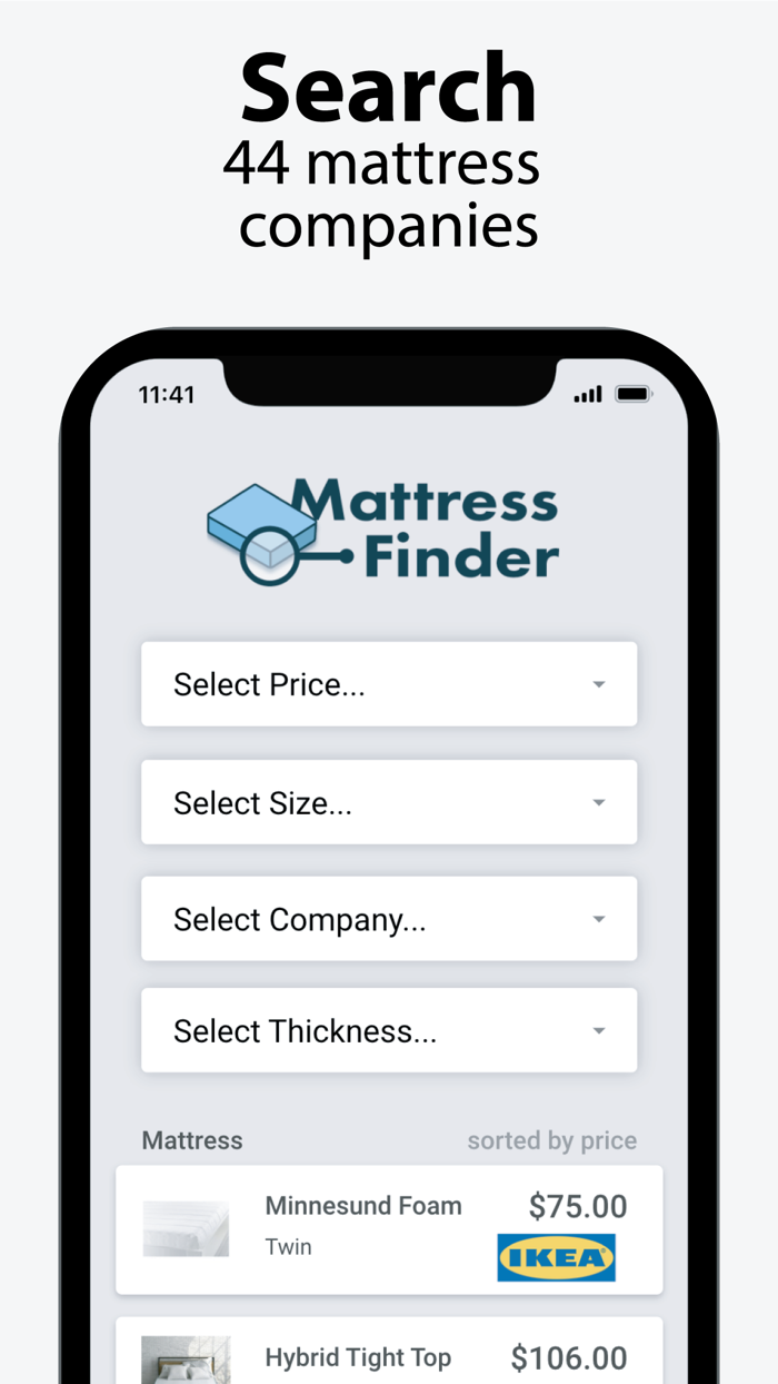 Mattress Finder