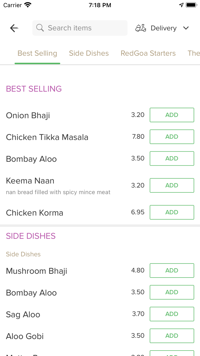 Red Goa Indian Takeaway