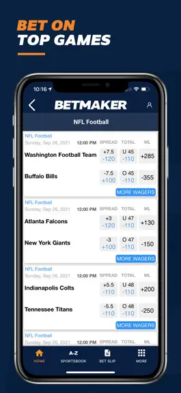 Game screenshot BetMaker™ Sports Betting App mod apk