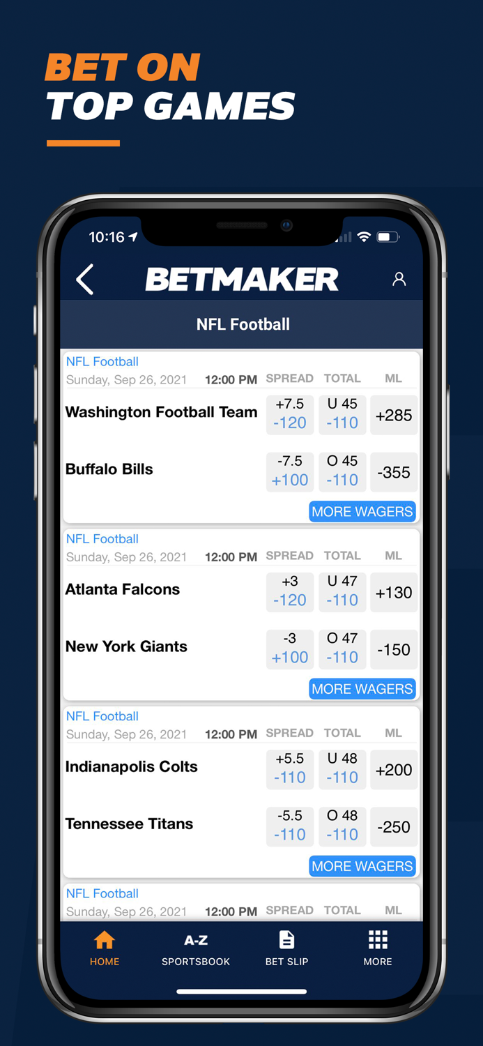 BetMaker™ Sports Betting App