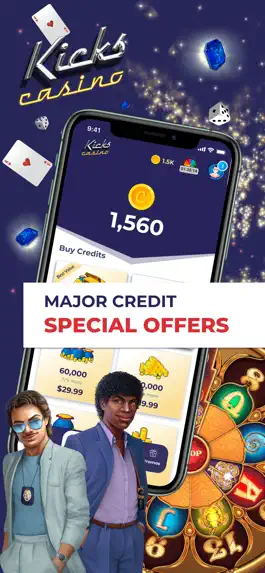 Game screenshot Kicks Social Casino apk