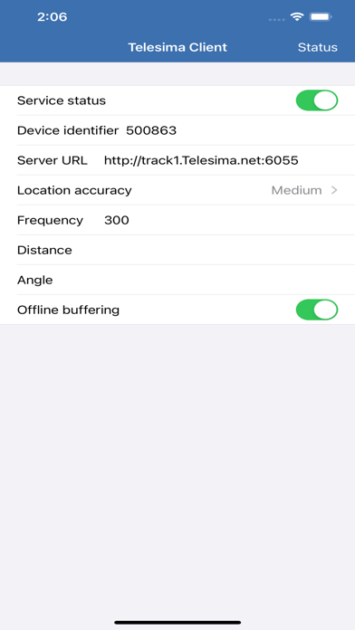 Screenshot #1 pour Telesima Client