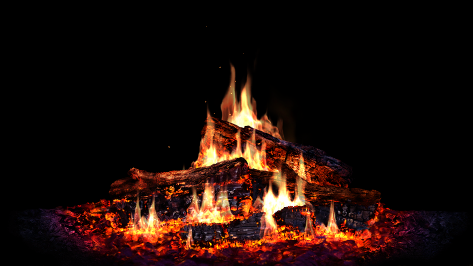 #4. Fireplace 3D (macOS) 由: 3Planesoft