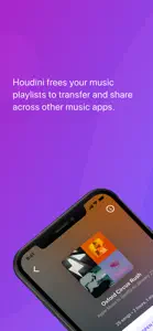 Houdini Playlists screenshot #1 for iPhone