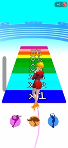 Skating Master 3D - Queen Race screenshot #2 for iPhone