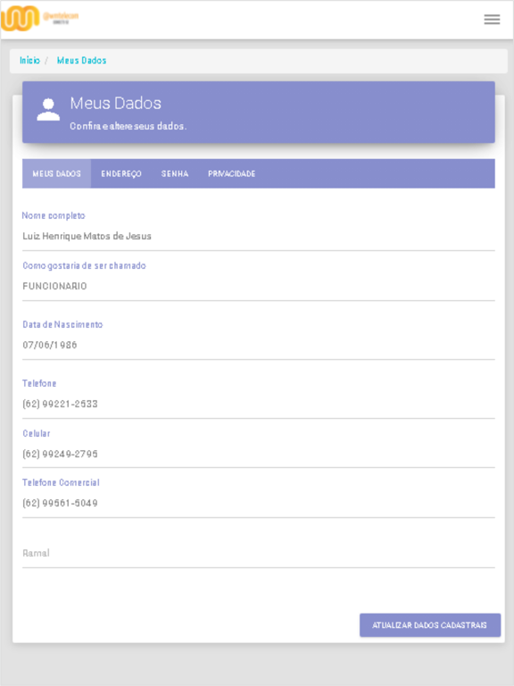 Screenshot #4 pour Central do Cliente WM Telecom