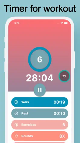 Game screenshot Tabata Timer for Workout apk