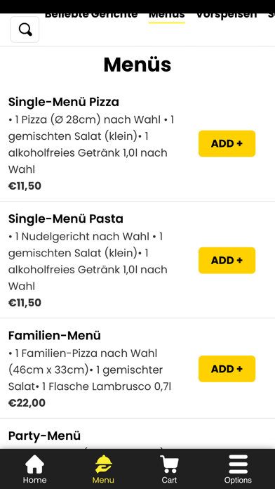 Roma Pizza Schierling Screenshot