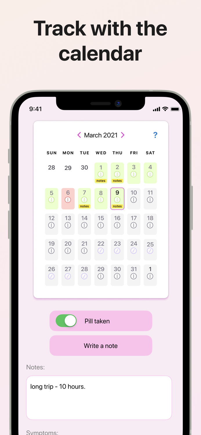 Birth Control Pill Reminder