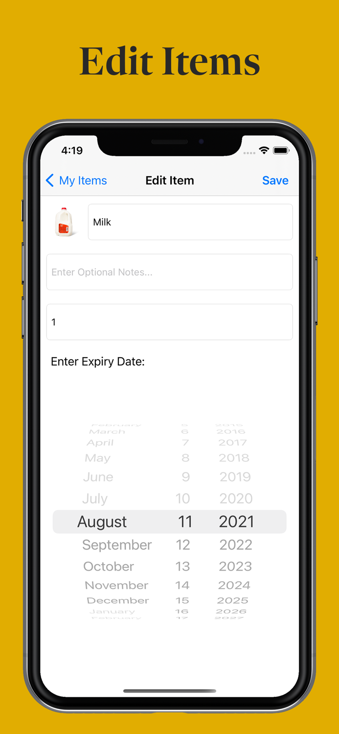 Expiry Tracker