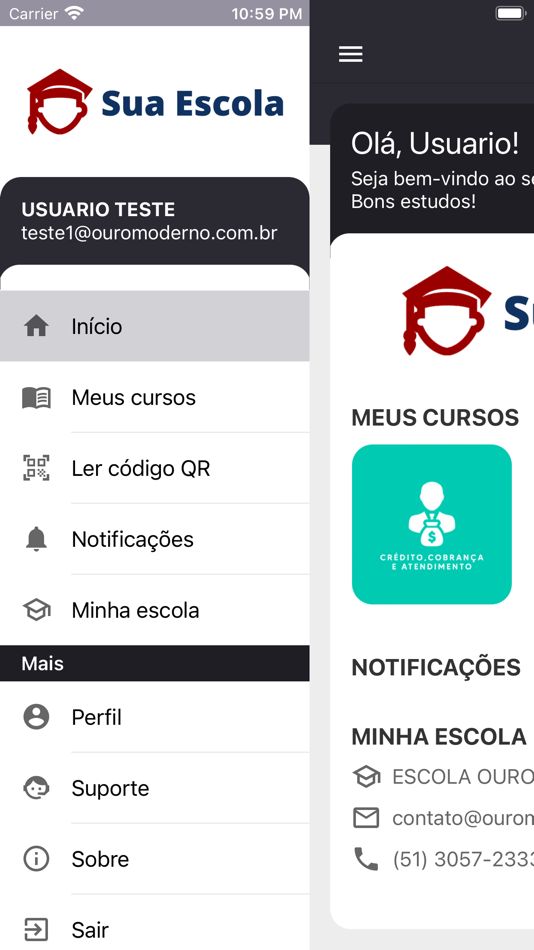 #2. Meu App de Cursos (iOS) 由: Ouro Moderno