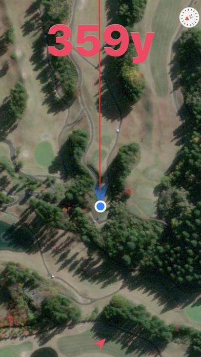 Yard Map - GPS Golf Navigation Screenshot