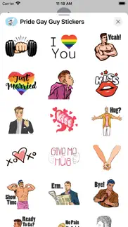 How to cancel & delete pride gay guy stickers 3