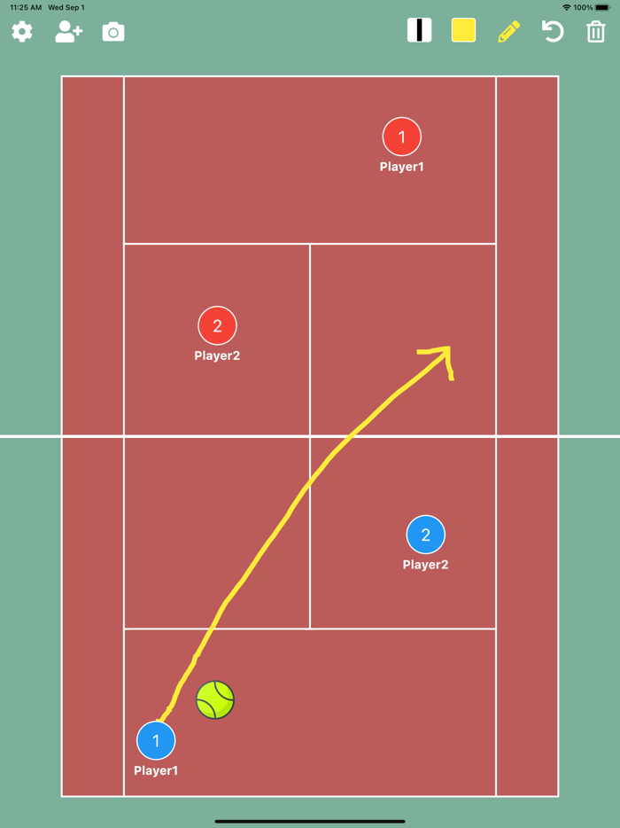 Tennis Tactic Board