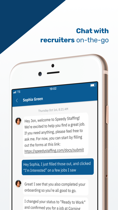 Speedy Staffing Screenshot
