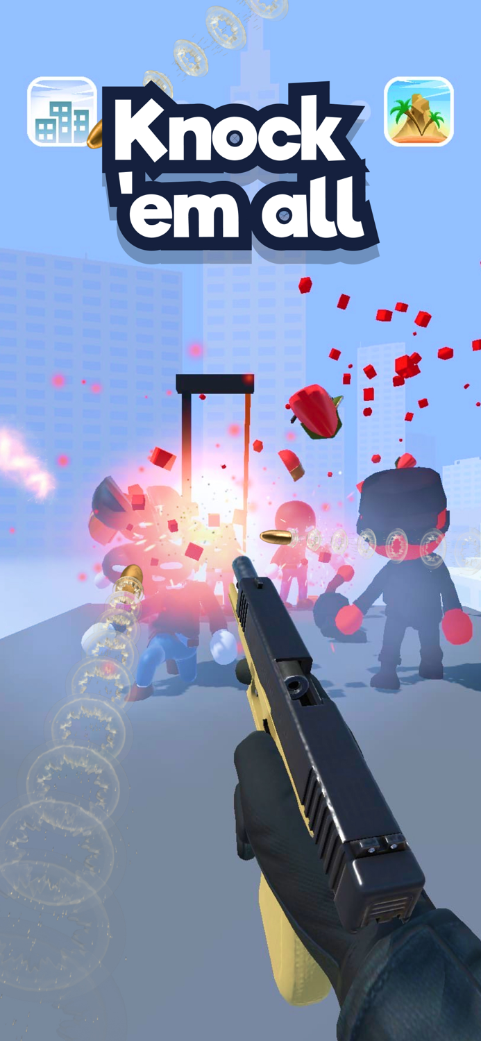 Tap Gun Knockout Shooter 2021