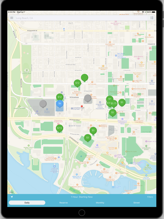 Screenshot #4 pour EZparkLB - Park Smarter