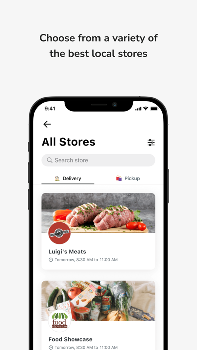 Shop Local: Grocery deliveries Screenshot