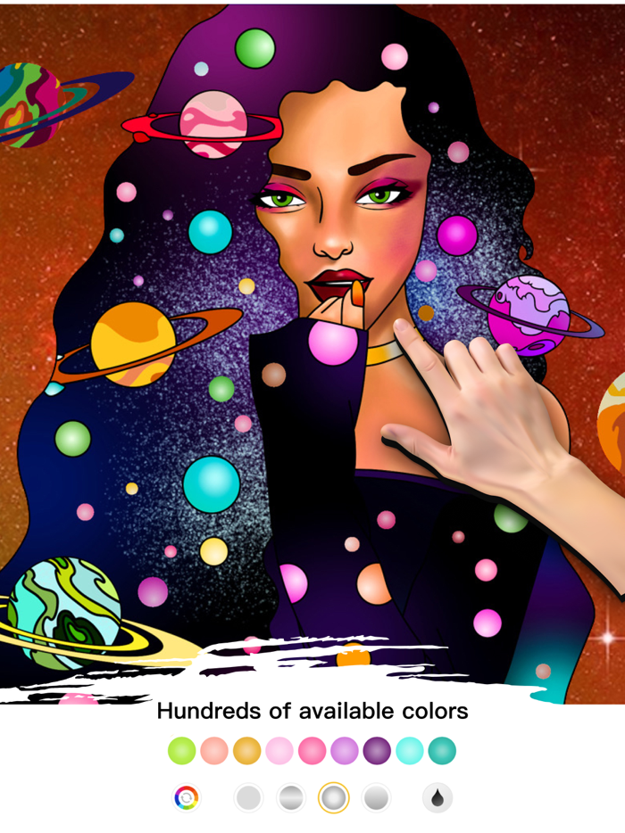 Adult Coloring Book Color Page