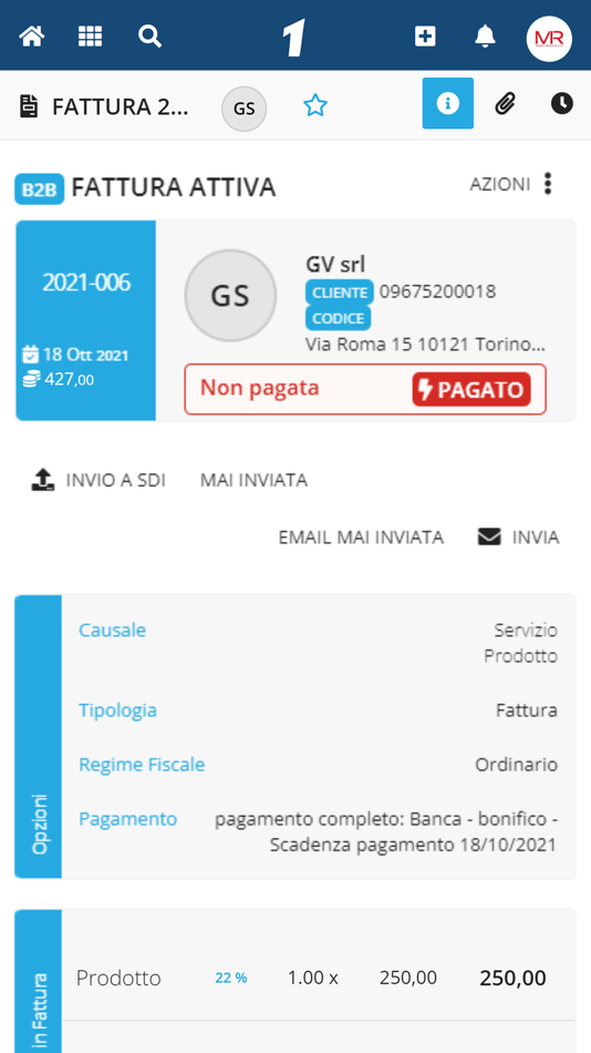 #2. Fattura1 (iOS) 由: Il Commercialista Online