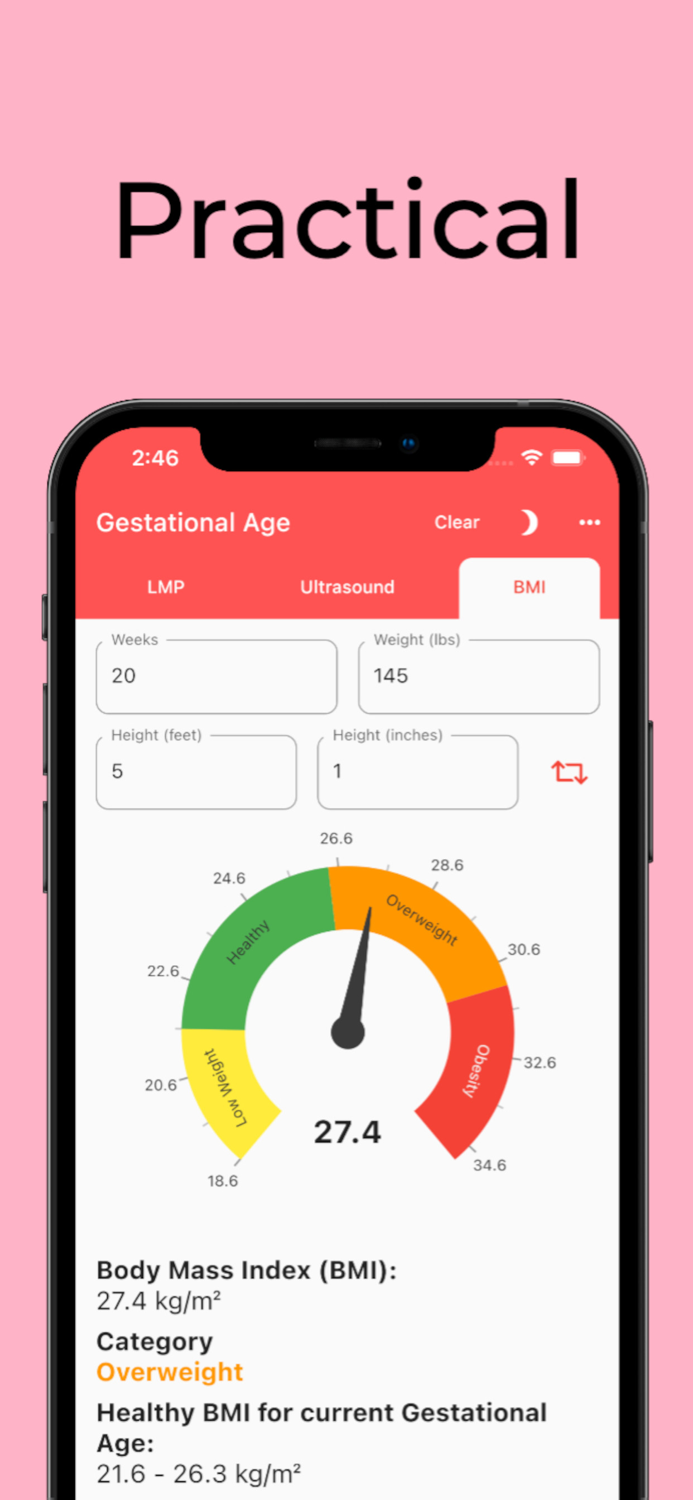 Gestational Age babys age