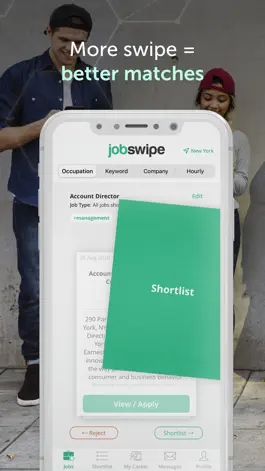 Game screenshot JobSwipe - Get a Better Job apk