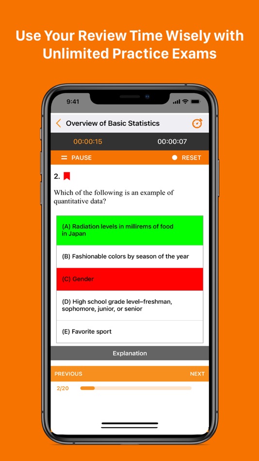 #6. AP Statistics - AP Test Prep (iOS) 由: Expanded Apps