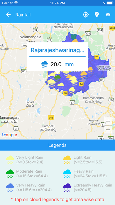 Bengaluru Megha Sandesha Screenshot
