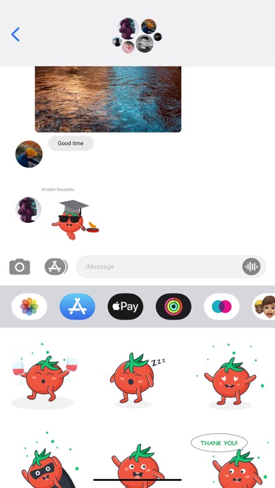 Mr.Tomato Stickers Screenshot
