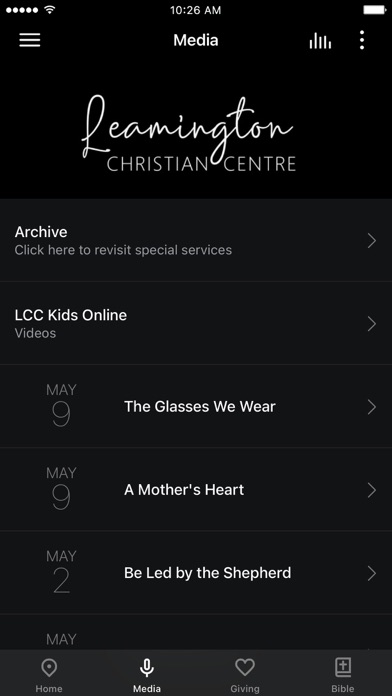 Leamington Christian Centre Screenshot