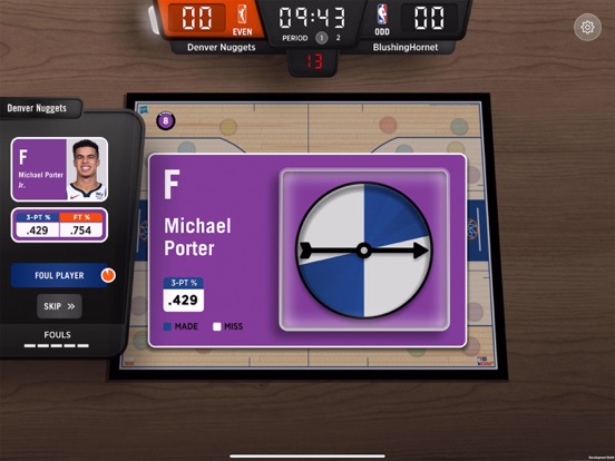 NBA Math Hoops iPad screenshot 9 - Games app